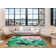 Maisie Modern Pink Palm Area Rug