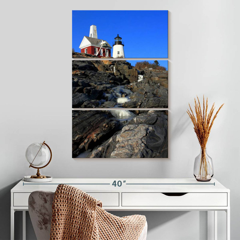 Pemaquid Point I, 32" H x 20" W