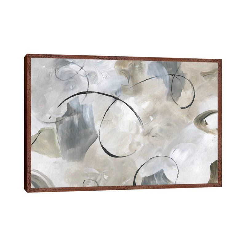 Crescendo - Painting on Canvas, Classic Brown Wood Framed, 66.04 cm H x 45.72 cm W
