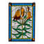 Trumpet Lily Stained Glass Window