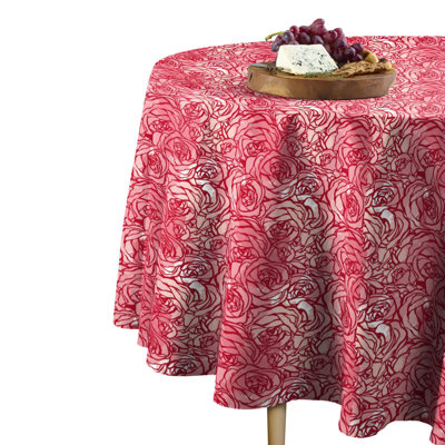 Peggy Hand Drawn Round Tablecloth