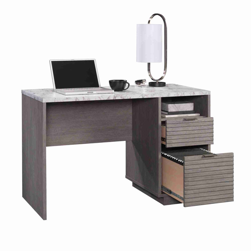 Bureau moderne avec 2 tiroirs spacieux