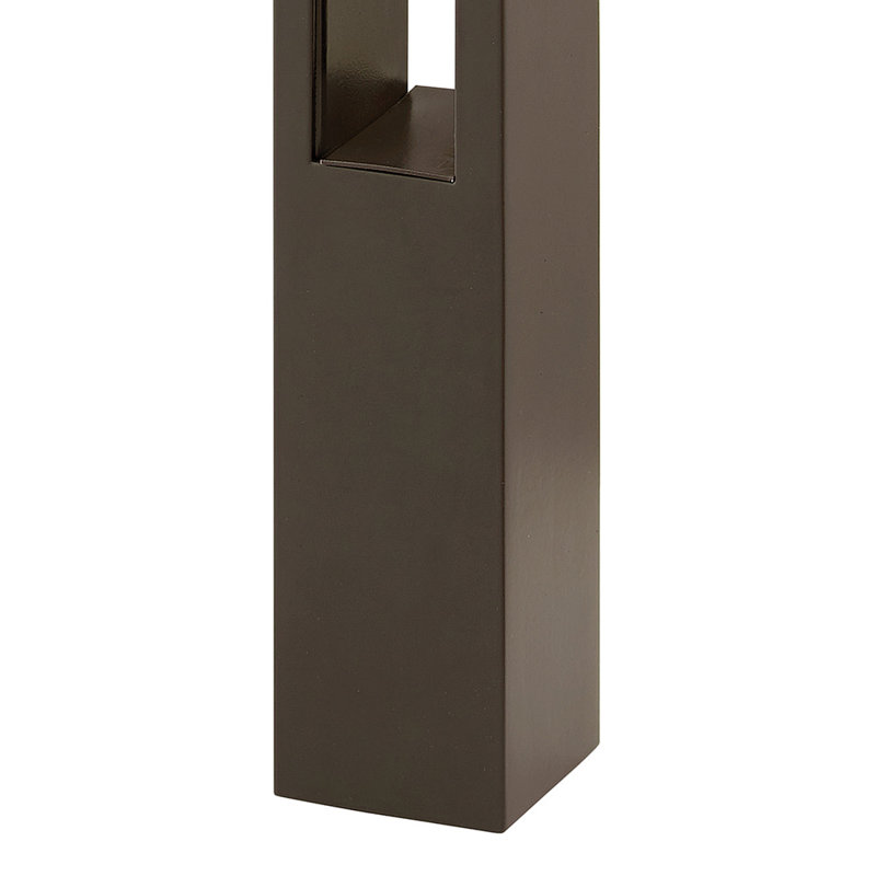 Atlantis Low Voltage Metal Bollard Light, Bronze
