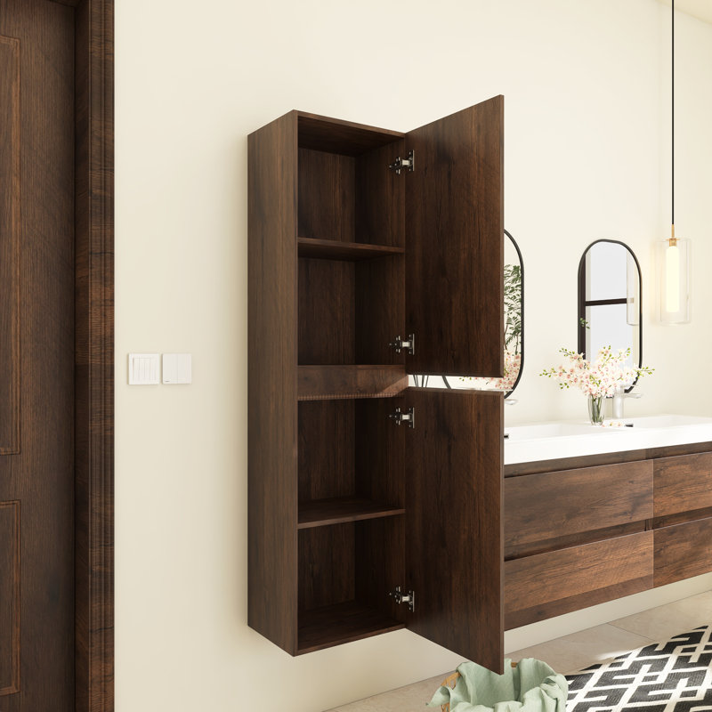 Juster Bathroom Cabinet, Natural