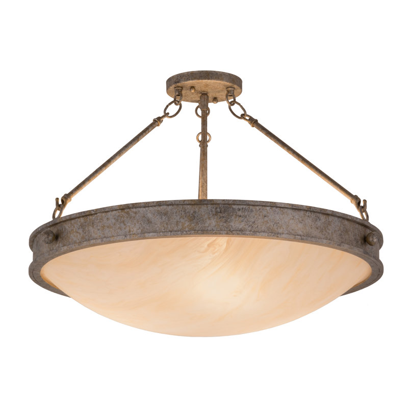 Dionne 3 - Light Semi Flush Mount