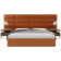 Velvet Wall Panelling in Rust