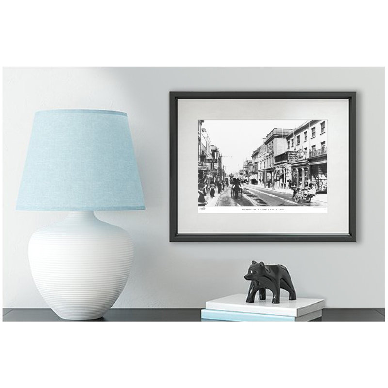 Plymouth, Union Street 1904 by Francis Frith - Single Picture Frame Print, 28cm H x 36cm W x 2.3cm D