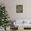 "Floral Merry and Bright", art mural sur toile par Isabela Schielke-1668396739-1668396736
