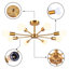 Plafonnier semi-encastré 8 lumières 23 po Wirtz-965834989