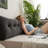 Corduroy Triangular Wedge Headboard Pillow For Bed,Sofa,Daybed - Back Support Pillow For Sitting Up, Reading, Working-120990614-120990615