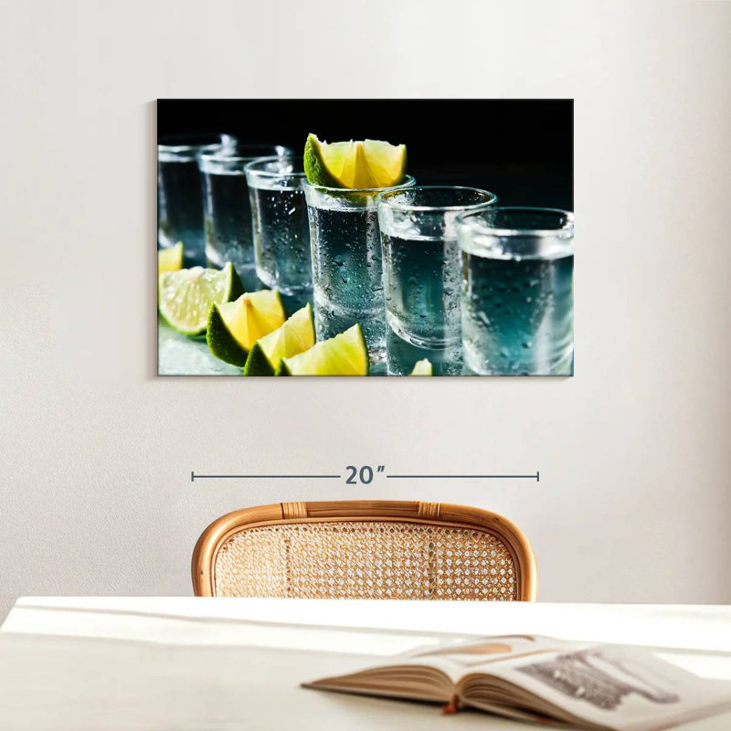 Yarlin Lime Tequila Drinks, 16" H x 24" W
