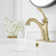 Single-Hole Single-handle Bathroom Faucet with Drain Assembly