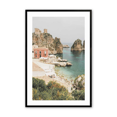 Imprimé de bord de mer côtier