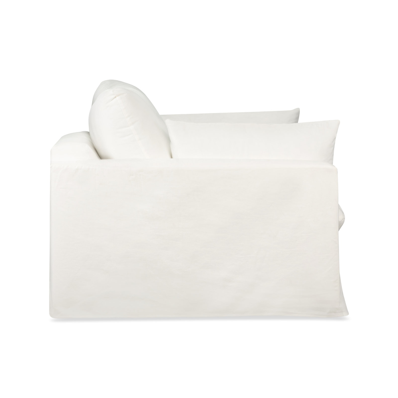 Luna 90'' Sofa, Bayou Off White Canvas