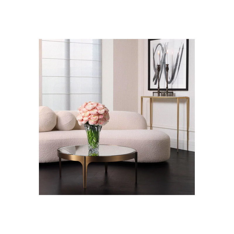 Artemisa Coffee Table, 13.58'' H x 48.82'' L x  48.82'' W