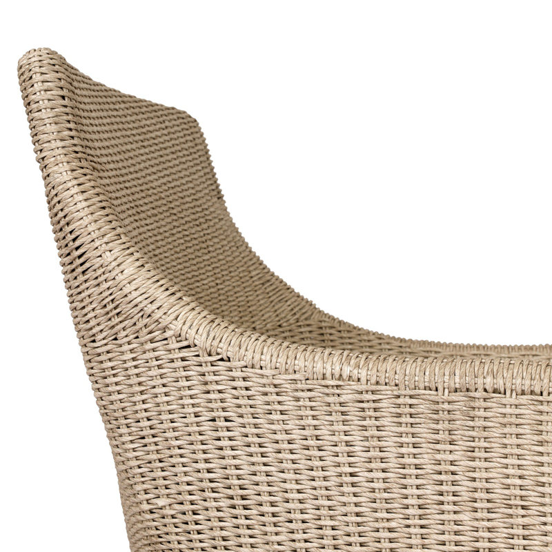 Blaire Outdoor Lounge Chair, Vintage White