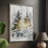 Framed Print - Solid Wood XMA3005424-2034563333