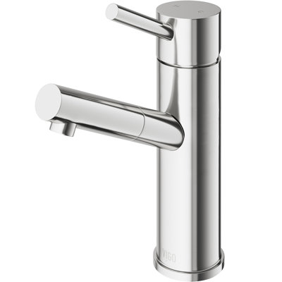 Noma 8" H Single Handle Single Hole Bathroom Faucet