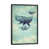 Distressed Black Framed Canvas