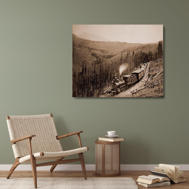 Alcott Hill® Jackson, galerie d'art William Henry, Marshall Pass, CO, Westside, 1880-1881, H 28 po x l 34 po