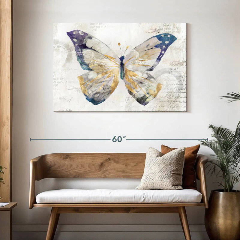 Brampt Butterfly Effect I, 30" H x 45" W