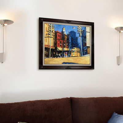 « yonkers, 1916 » par edward hopper, reproduction d’art sur toile encadrée
