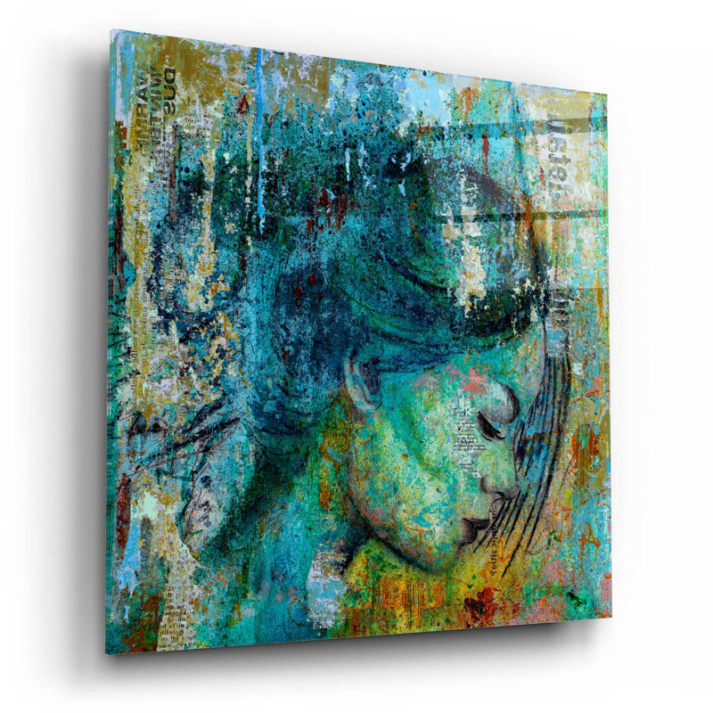 Red Barrel Studio «The Thoughts» par DB Waterman, 36 po x 36 po, H 12 po x l 12 po x P 0,13 po