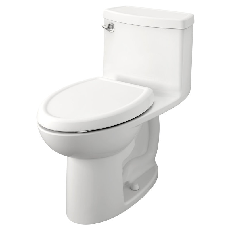 Hauteur de la chaise allongée avec siège allongé American Standard Compact Cadet 3 Flowise 4, Blanc