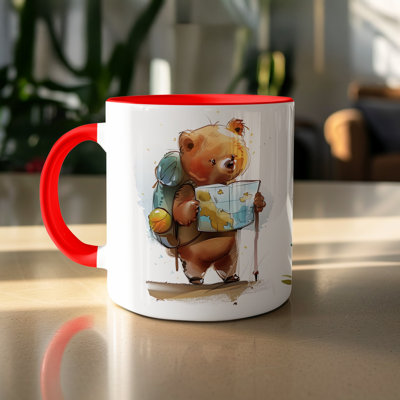 Bear 11oz Accent Coffee Mug