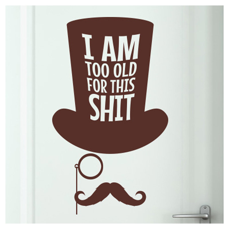 Wall Decal, Brown