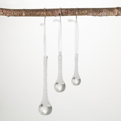 Urbano Glass Finial Ornament