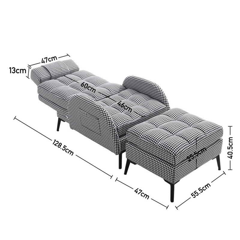 Napanoch 55.5cm Wide Standard Recliner
