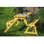 Anduela Solid Wood Pine Outdoor Bench