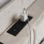 Revêtement à oreilles rembourré avec port USB-97850113-97850114