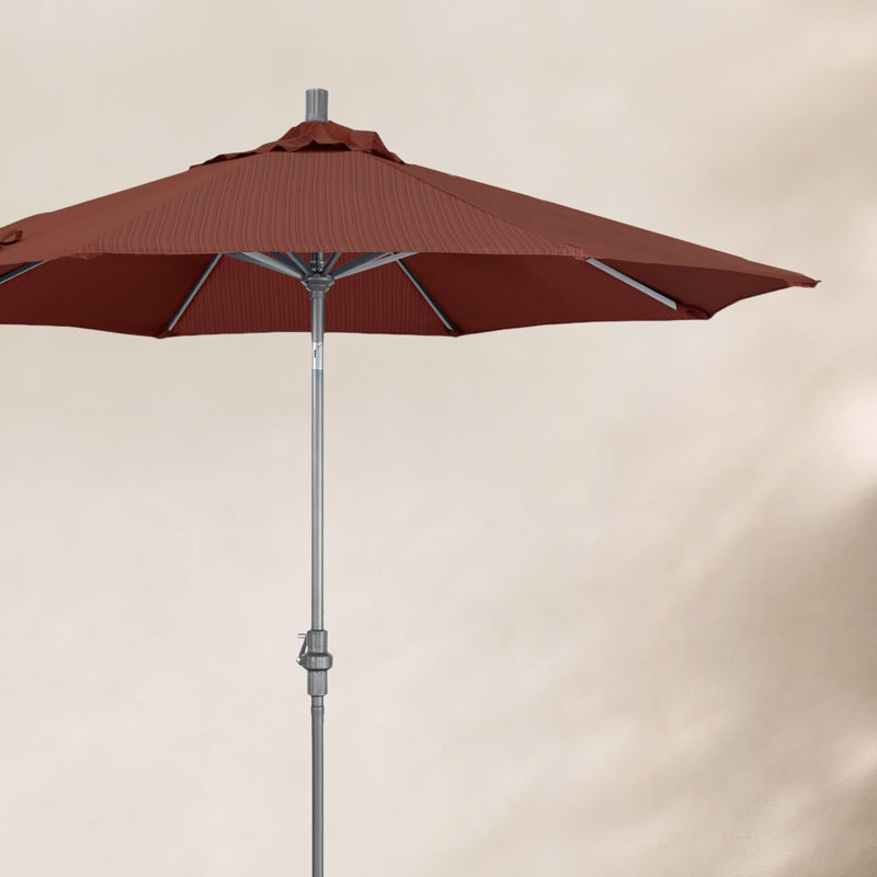 Parasol de marché 9 pi Romany, Performance terrasse adobe