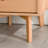 Solid Wood Groove Handle 2-Drawer Nightstand-1938563877