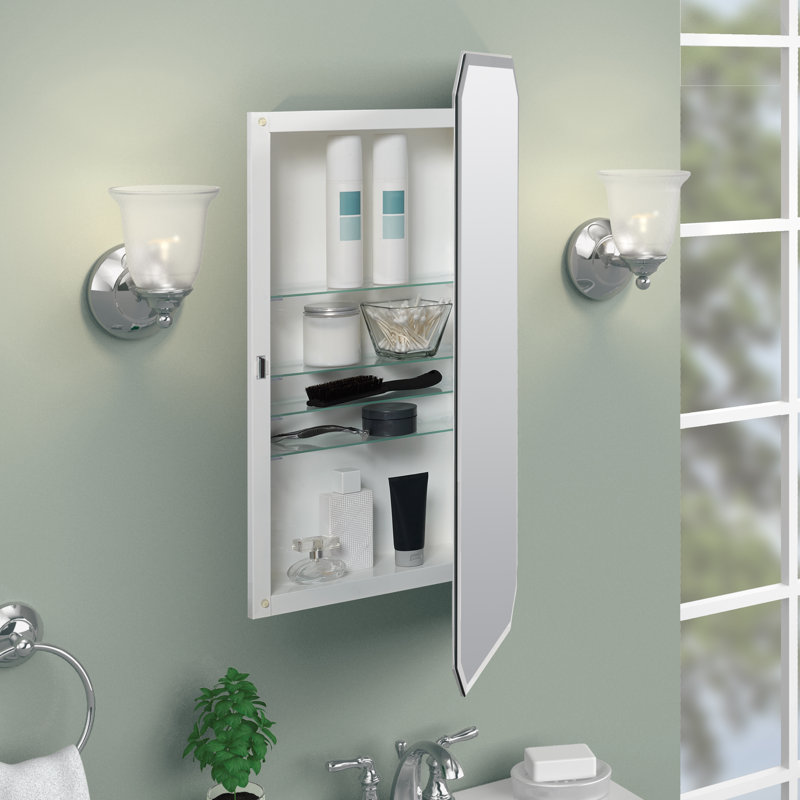 Armoire à pharmacie Danieljames, H 23,5 po x l 16,5 po x P 4,5 po, Gauche