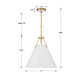 Kinston 3 Light Steel Dimmable Pendant