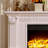 American electric fireplace decor-158837127