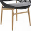 Chaise d'extérieur en osier de style papasan-535372854