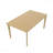 Rectangular Dining Table Scandinavian Simple Wind Multi-Function Modern-1344700530