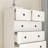 Chest Of Drawer With 5 Drawers White Color Farm Door