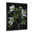 Impression noire sur toile encadrée sélectionné