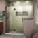 Unidoor-X 72" W x 72" H Hinged Frameless Shower Door with ClearMax™ Technology