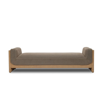 Highland Dunes 85" Linen Bench