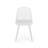 White Polypropylene Outdoor Chairs - , Stable, Weather-, Diamond Mesh Seating White, , Styled-120996063