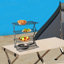 Grille de refroidissement pliable à 4 niveaux, grille de séchage pour barbecue
