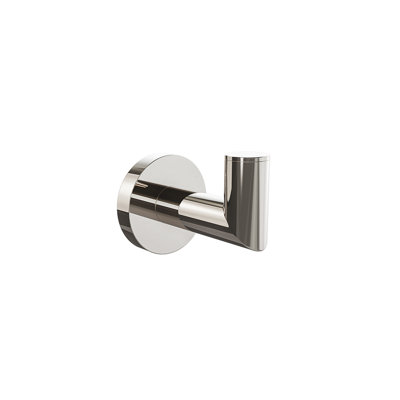 Summit Wall Mounted Brass Towel Hook - Polished Nickel, Premium Construction, Includes Installation Hardware