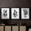 Cameo Bloom I - reproduction sur mesure encadrée de qualité supérieure - 3 pièces-291023606-291023608