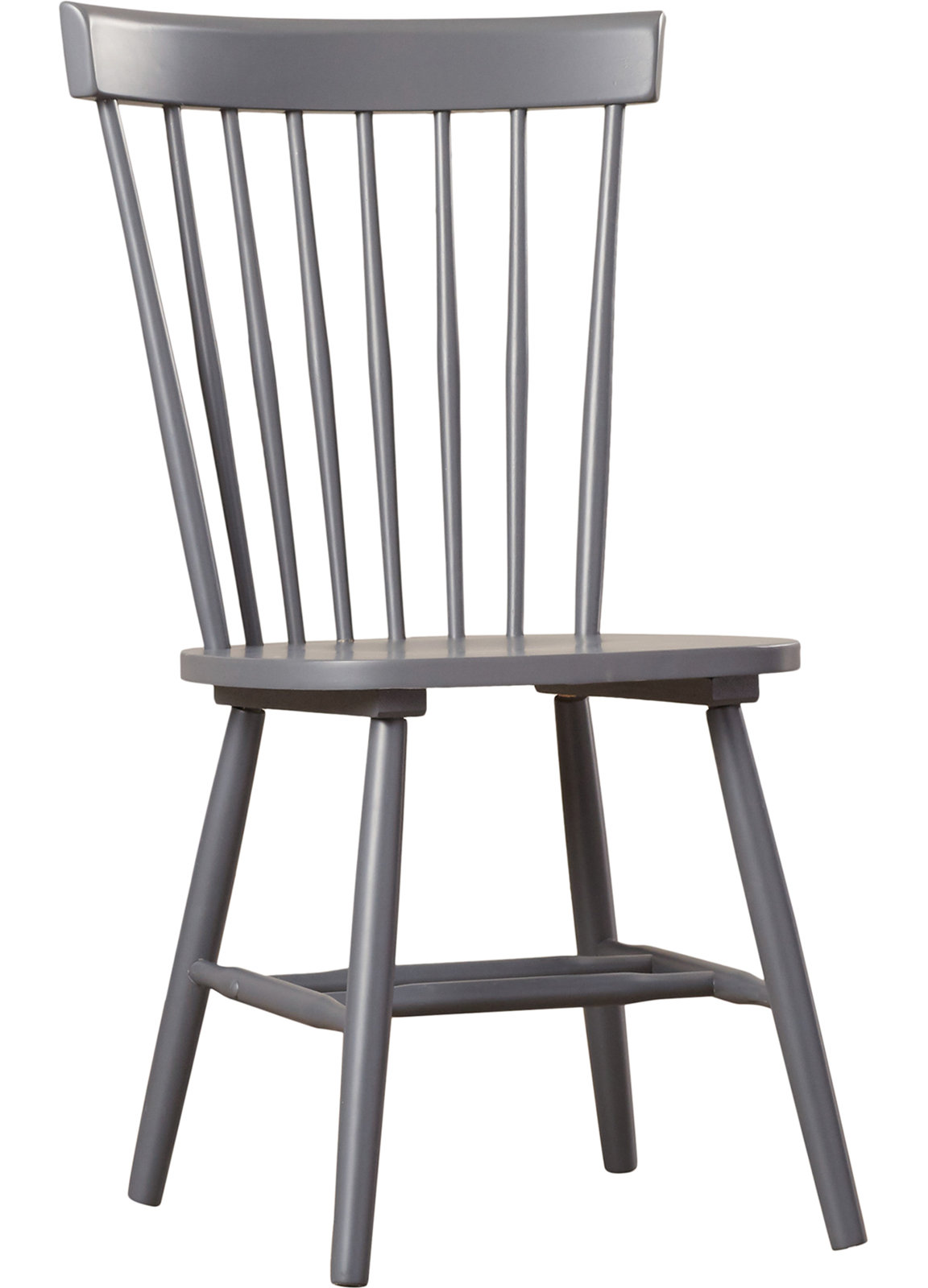 Matanna Oak Dining Chair, Charcoal Gray